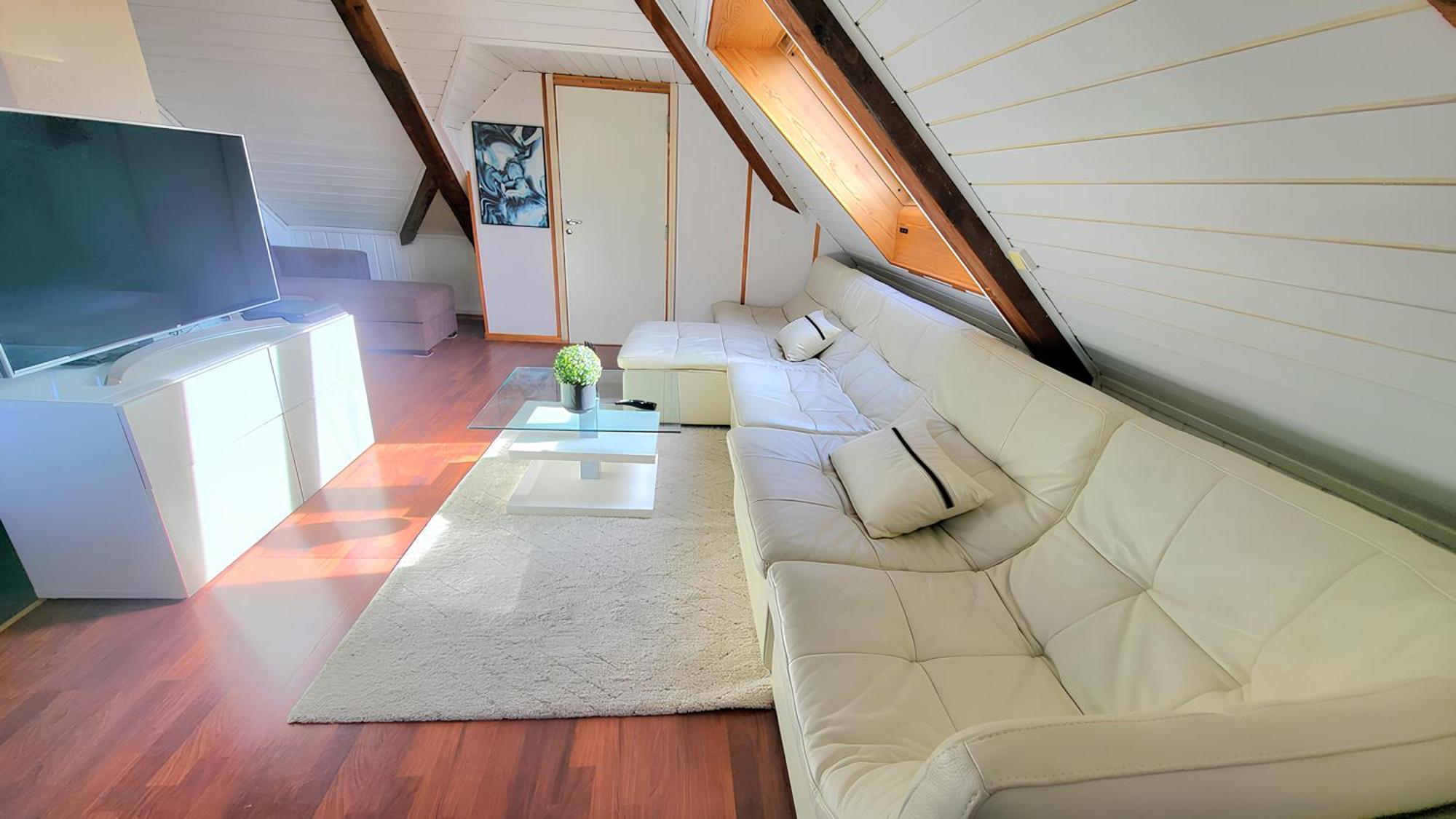 Ferienwohnung Sunset Penthouse, Fjord View & Parking Trondheim Exterior foto