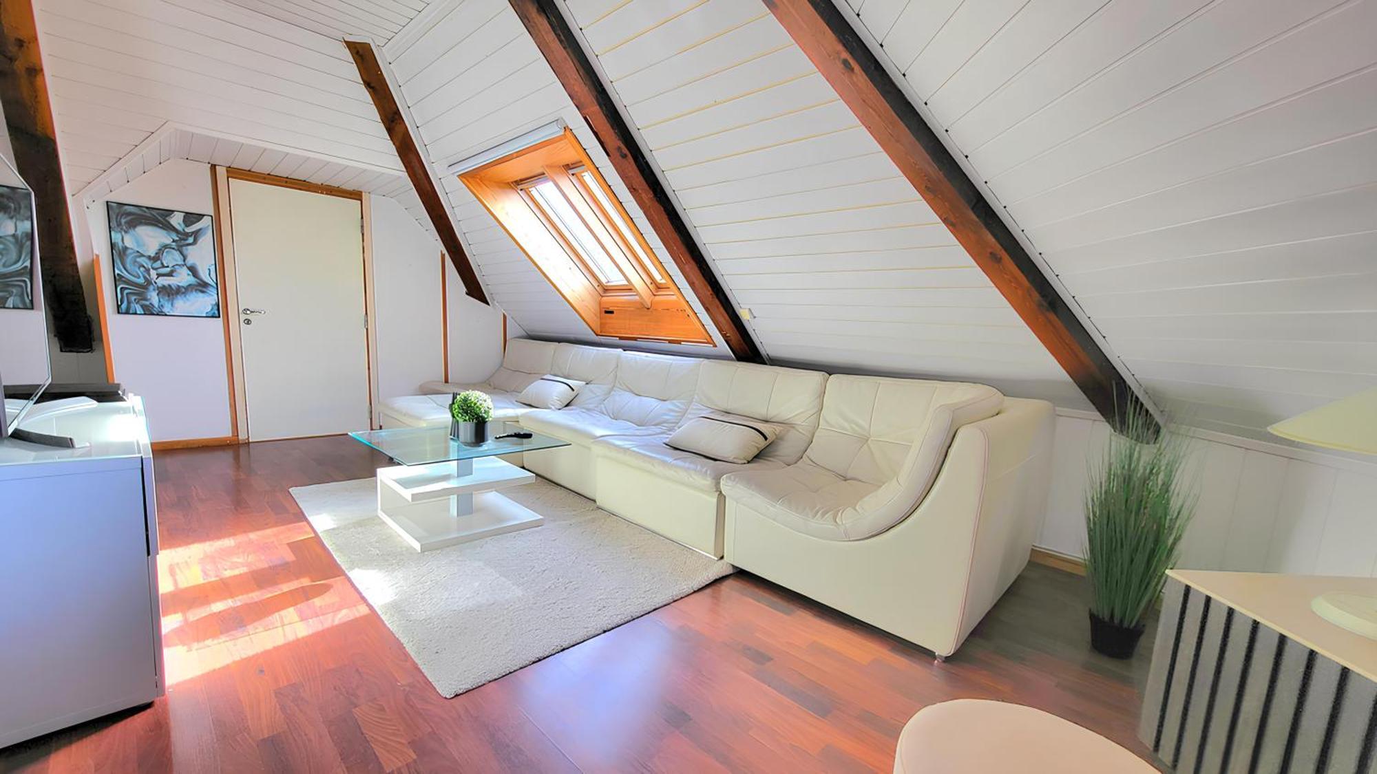 Ferienwohnung Sunset Penthouse, Fjord View & Parking Trondheim Exterior foto